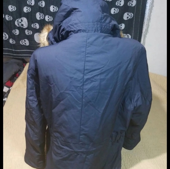 Zara Man oversized hooded Parka Sz XL - Picture 4 of 8